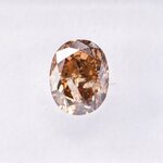 Diamant | Ovaal Fancy Geelbruin| 0.61ct ( IGI Gecertificeerd )